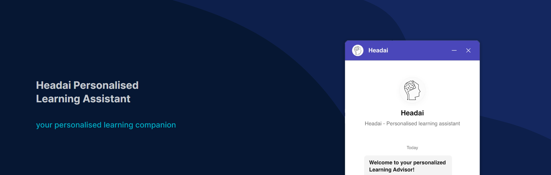 Screenshot chatbot Headai